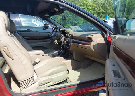 2002 Chrysler Sebring Lxi из США, поврежденный, VIN 1C3EL55R62N186770